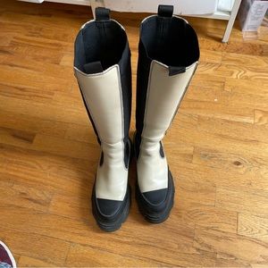 Ganni Chelsea boots tall